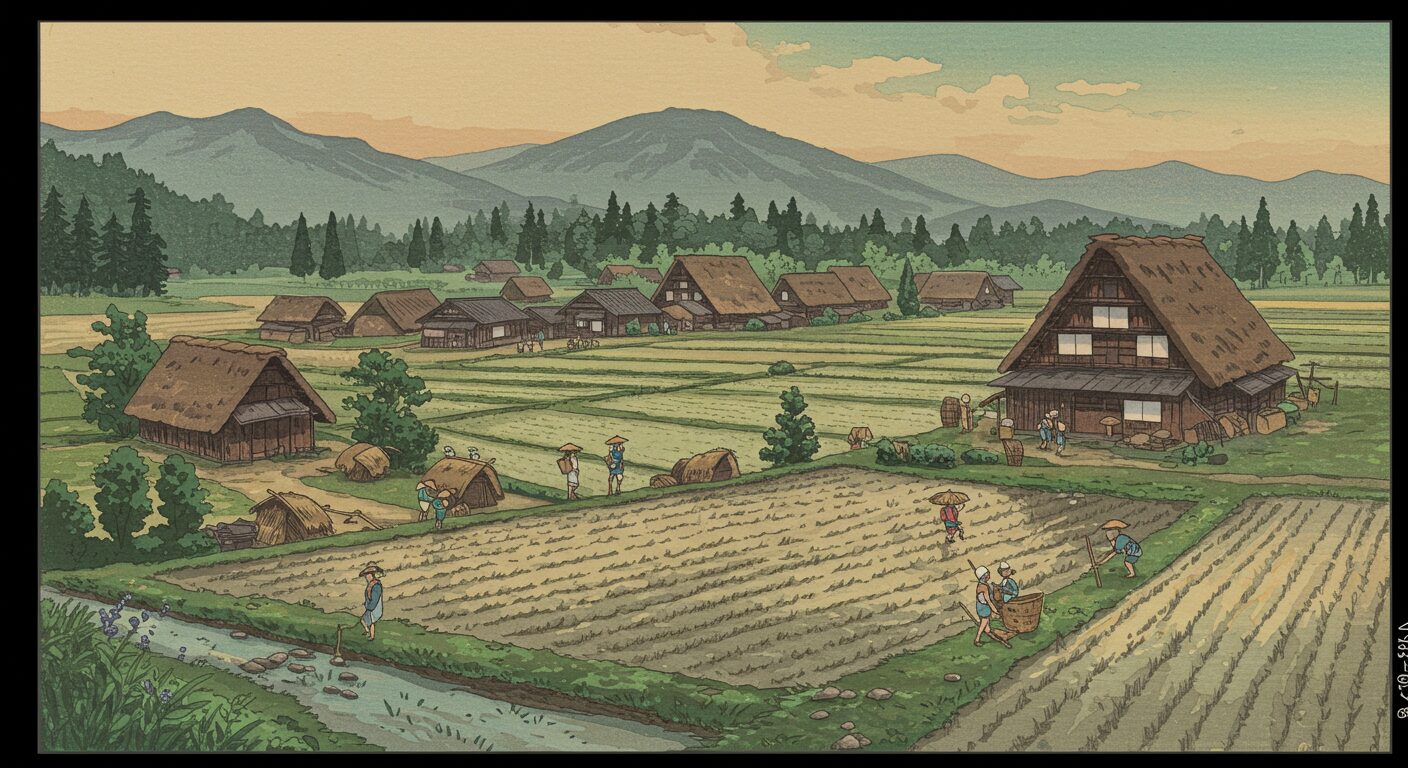 江戸時代の農村